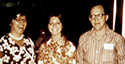 Ann with her parents in 1971