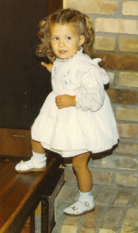 Tara at age two